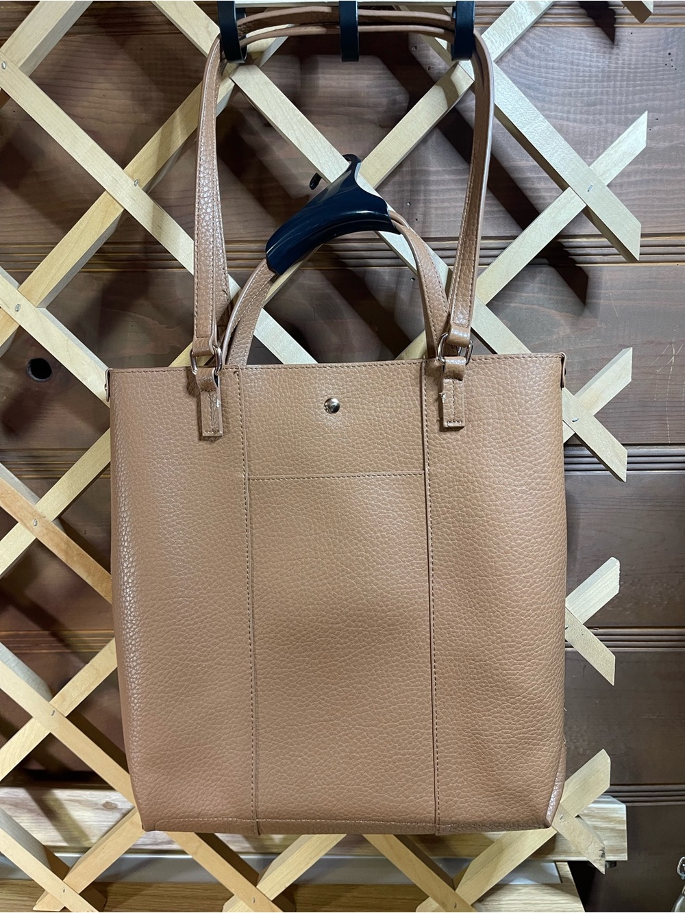 Montana West large Hobo Pebbled Tote 13”X 13.5”x 5” bottom width/Vegan leather